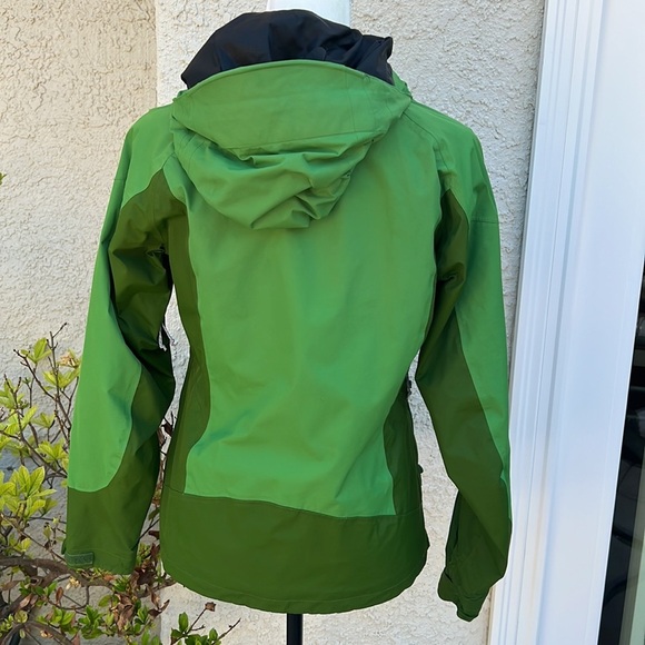 Mountain Hardwear Nazca Dry W Elite Green Waterproof Jacket Women's Size S - Picture 7 of 11